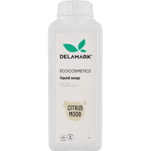 Жидкое мыло DeLaMark Цитрусовое настроение 1 л (4820152331922) изображение 1
