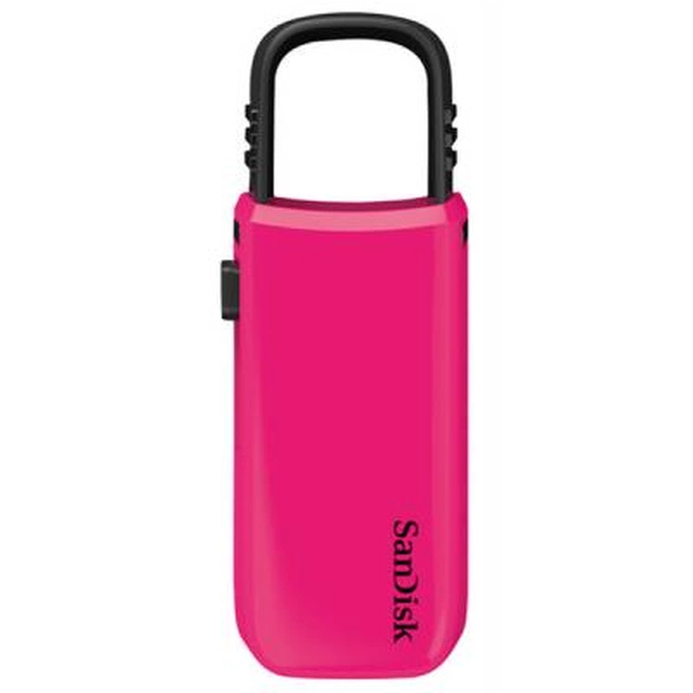 USB флеш накопичувач SanDisk 32GB Cruzer U Pink USB 2.0 (SDCZ59-032G-B35PZ) - изображение 1