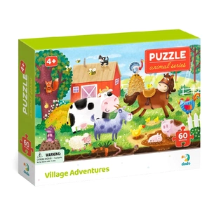 Пазл DoDo Сільські пригоди, 60 елементів (300377) зображення 1