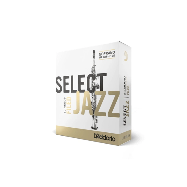 Тростина для саксофона D'Addario Select Jazz - Soprano Sax 4M - 10 Pack (RSF10SSX4M) - picture 1