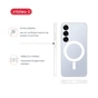 Чохол до мобільного телефона Intaleo CLEAR MagSafe Samsung Galaxy S25 Plus (1283126616143) - зменшене зображення 5