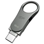 USB флеш накопичувач Silicon Power 16GB Mobile C80 Silver USB 3.2 (SP016GBUC3C80V1S) - зменшене зображення 2