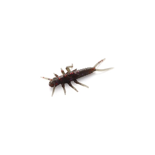 Силікон рибальський FishUP Stonefly 0.75" 050 - Green Pumpkin Brown/Red&Purple (12шт/уп) (1864.00.43) зображення 1