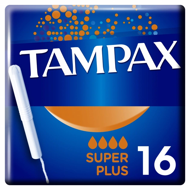 Тампони Tampax Super Plus Duo с апликатором 16 шт (4015400075110) - picture 1