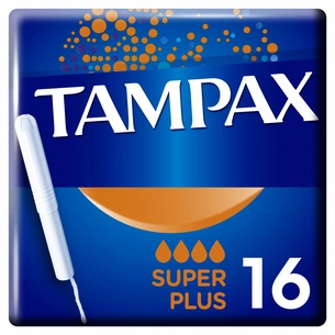 Тампони Tampax Super Plus Duo с апликатором 16 шт (4015400075110) изображение 1