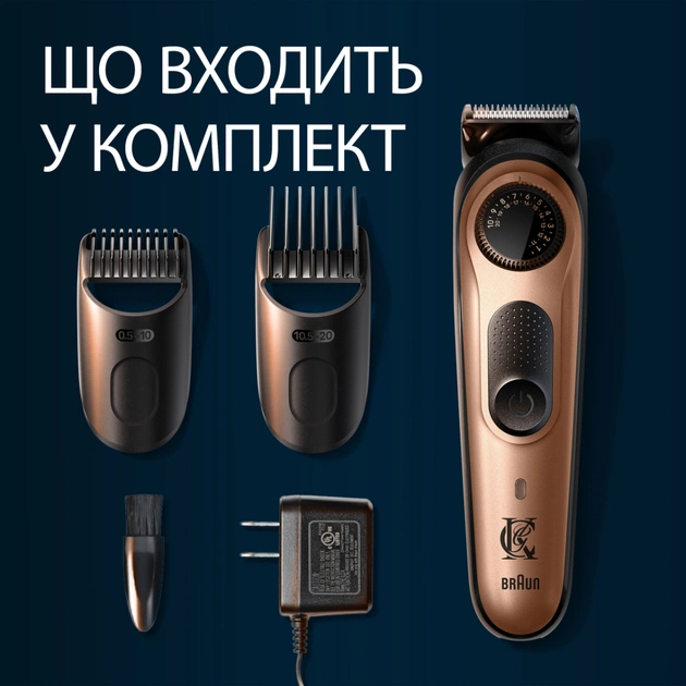 Тример Gillette King C. Beard Trimmer Pro Для бороди (8700216659659) - зображення 3