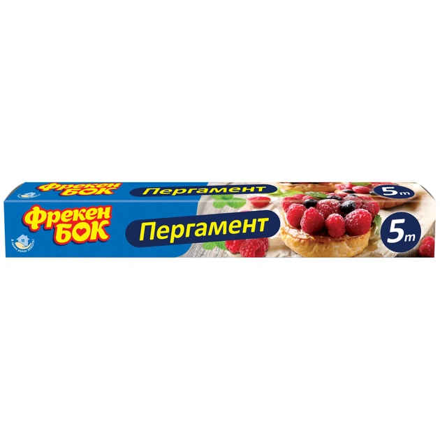 Бумага для выпечки пергаментная Фрекен БОК 5 м (4820048483278) - изображение 1