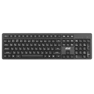 Клавіатура 2E KS260 Wireless Black (2E-KS260WB) зображення 1