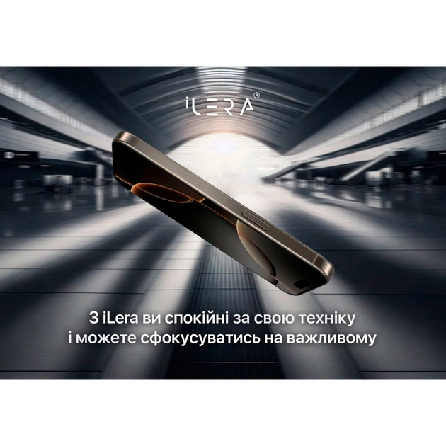 Скло захисне iLera DeLuxe Original Glass iPhone 16E/14/13/13 Pro (ILDEL16E) - picture 8