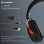 Навушники GamePro Asgard Freya Pro Wireless Black/Red (HSW201BR) - зменшене зображення 6