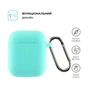 Чохол для навушників Armorstandart Ultrathin Silicone Case With Hook для Apple AirPods 2 Mint Green (ARM59686) - зменшене зображення 2