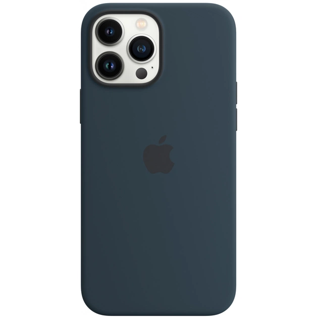 Чохол до мобільного телефона Apple iPhone 13 Pro Max Silicone Case with MagSafe Abyss Blue (MM2T3ZE/A) - зображення 1
