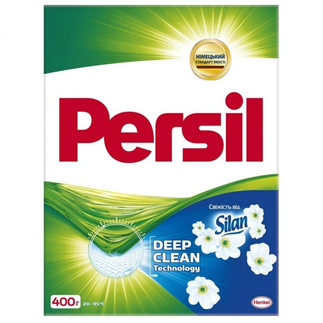 Пральний порошок Persil автомат Перлини свіжості від Сілан 400 г (9000101409789) - изображение 1