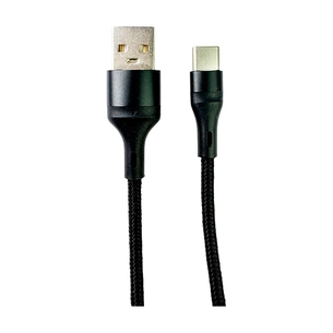 Дата кабель USB 2.0 AM to USB-C 1.0m 480Mbps black Ultra (UC100-0100BK) зображення 1