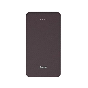 Батарея універсальна Hama 20000mAh, 15W/5V/3A, USB-C, USB-A, plum (00201715) зображення 1