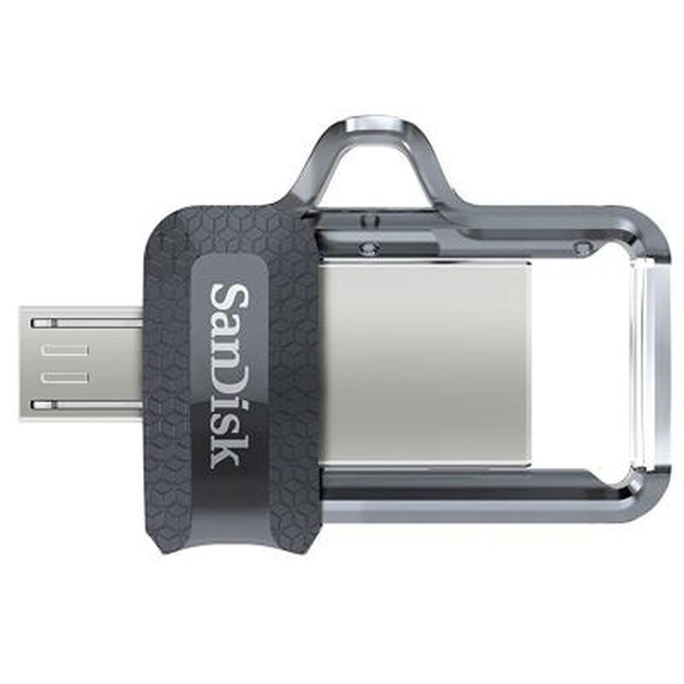 USB флеш накопичувач SanDisk 64GB Ultra Dual Black USB 3.0 OTG (SDDD3-064G-G46) - picture 2