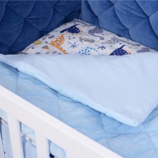 Дитячий постільний набір Верес Velour Dino 5 одиниць (218.03) - зображення 5