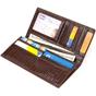 Гаманець Canpellini Без застібки з натуральної шкіри Коричневий (21903) - зменшене зображення 7