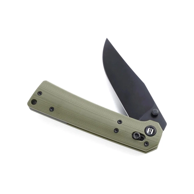 Ніж Hightron Pathwright, 14C28N, G10, зелений, чорний клинок (HK03GRN) - picture 4