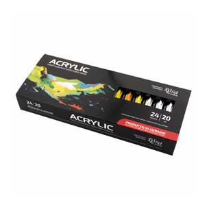 Акрилові фарби Rosa Gallery 24 x 20 мл блістер (4823098538172) зображення 1