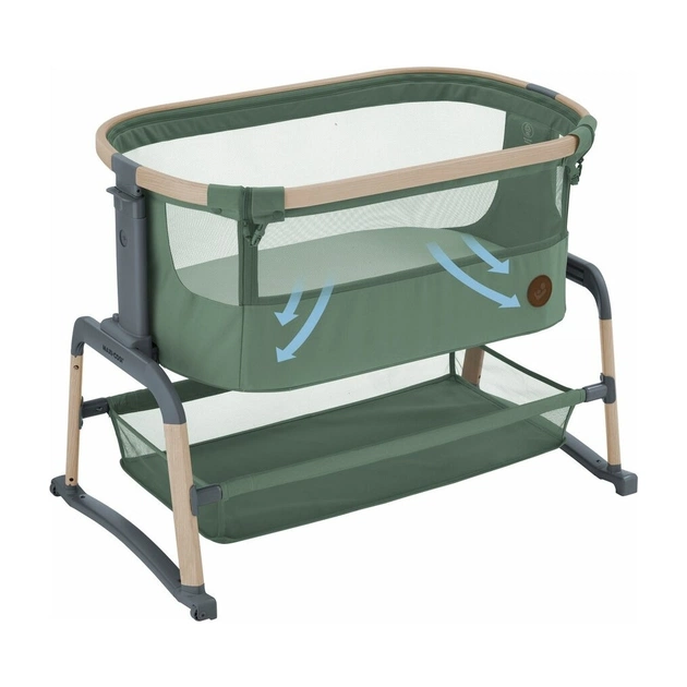 Ліжечко Maxi-Cosi приставне Iora Air Beyond Green (2121045110) - изображение 8