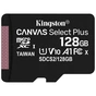 Карта пам'яті Kingston 128GB microSDXC Class 10 Canvas Select Plus 100R A1 (SDCS2/128GBSP) - зменшене зображення 1