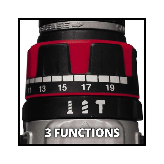 Шуруповерт Einhell TP-CD 18/80 Li-i BL - Solo, PXC 18В, 80Нм (без АКБ и ЗУ) (4514305) - изображение 6