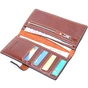 Гаманець Grande Pelle З натуральної шкіри Коричневий (11660) - зменшене зображення 7