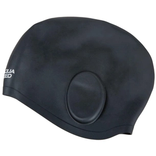 Шапка для плавання Aqua Speed Ear Cap Volume 60475 284-07 чорний Уні OSFM (5905718604753) зображення 1
