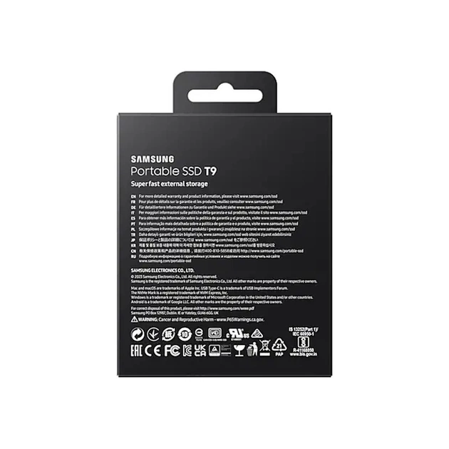 Накопичувач SSD USB 3.2 2TB T9 Samsung (MU-PG2T0B/EU) - picture 9