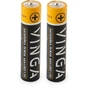 Батарейка AAA LR03 Alkaline 2pcs Blister Vinga (VJABAAA2) - зменшене зображення 2
