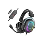 Навушники Fifine H6 RGB 7.1 Black - зменшене зображення 1