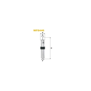 Фільтр паливний Wixfiltron WF8446 зображення 1