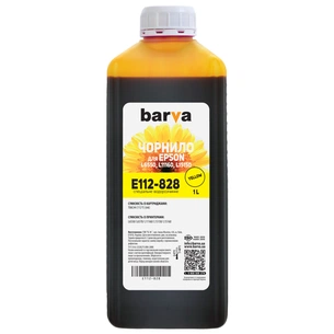 Чорнило Barva Epson 112 1л yellow (E112-828) зображення 1