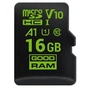 Карта пам'яті Goodram 16GB microSDHC Class 10 UHS-I (M1A0-0160R11) - зменшене зображення 1