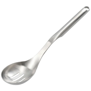 Ложка кухарська KitchenAid Premium з прорізами, 33,8 см (KMG004OHSS) зображення 1
