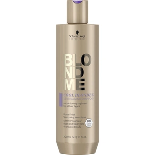 Шампунь Schwarzkopf Professional BlondMe Cool Blondes нейтралізація теплих відтінків 300 мл (4045787640076) зображення 1