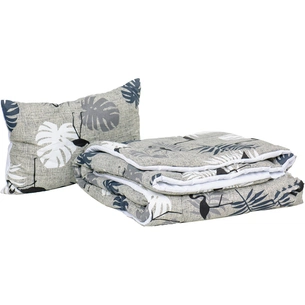 Ковдра MirSon Набір Tencel Зима №3696 Print Line Montane + подушка середня 200х220+50х70 (2200004848242) зображення 1