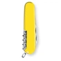 Ніж Victorinox Huntsman Ukraine 91 мм Синьо-прозорий/Жовтий (1.3713.T2.8) - зменшене зображення 5