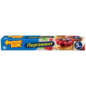 Папір для випічки пергаментний Фрекен БОК 5 м (4820048483278) зображення 1