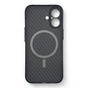 Чохол до мобільного телефона BeCover Carbonite Case (MagSafe) для Apple iPhone 16 Black (712067) - зменшене зображення 2