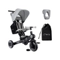 Дитячий велосипед MoMi Solivia grey 4 в 1 (ROTR00017) - зменшене зображення 1