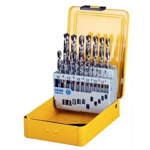 Набір свердл DeWALT HSS-R по металлу, 19шт, d=1-10мм. (DT5913) зображення 1