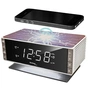 Настільний годинник Technoline з радіо WT487 Wireless Mobile Charging White/Brown (DAS302715) - зменшене зображення 1