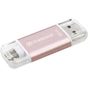 USB флеш накопичувач Transcend 64GB JetDrive Go 300 Rose Gold USB 3.1/Lightning (TS64GJDG300R) - зменшене зображення 2