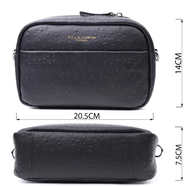 Сумка Vintage З натуральної шкіри Чорна (22659) - зображення 3