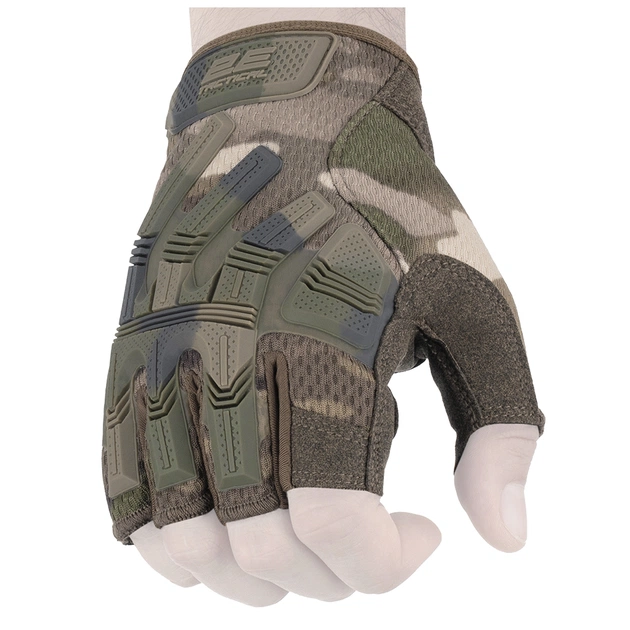 Тактичні рукавички 2E безпалі XL камуфляж (2E-TACTGLOSUM-XL-MC) - зображення 7