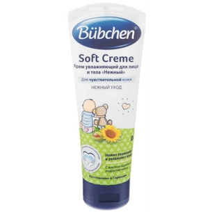 Детский крем Bubchen для лица и тела Нежный 75 мл (7613034884091) изображение 1