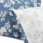 Постільна білизна Ardesto Gloria сатин квіти синій євро 200х220 (ART2022FB) - зменшене зображення 7