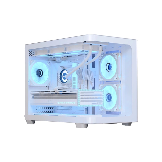 Корпус для ПК AeroCool P300C-G-WT-v1 White (ACCS-PN02033.21) - зображення 1